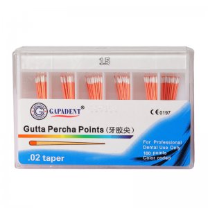 天津加發牙膠尖02錐度